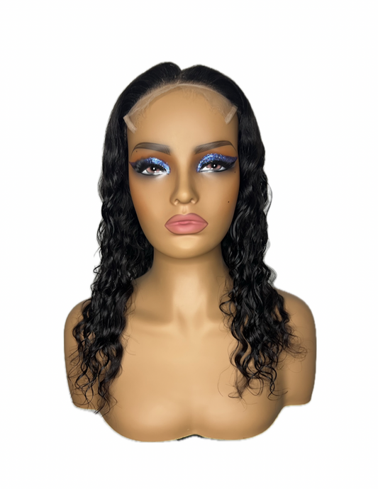 Virgin Straight Closure Wig